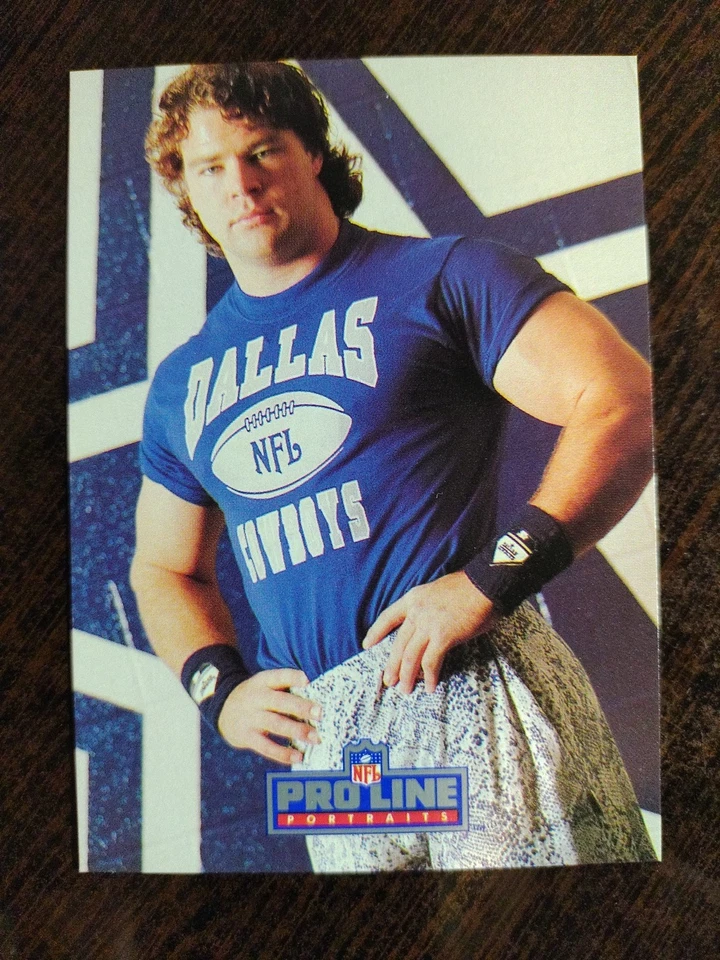 1991 Pro Line Portraits - Irvin, Noonan, Highsmith, Maryland - Dallas Cowboys - Image 4 of 4