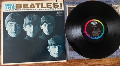 Beatles-Meet the Beatles LP US press 1964 T 2407 MONO TOP ZUSTAND UNPLAYED ?