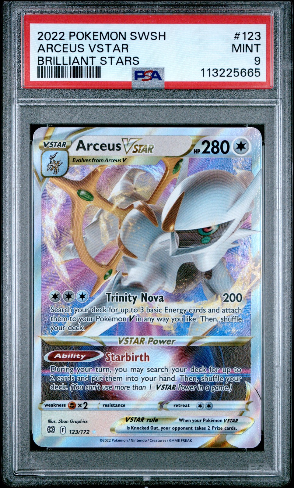 Arceus VSTAR #123