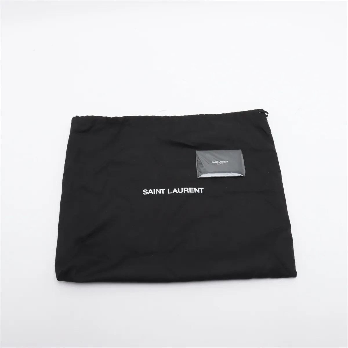 Saint Laurent Paris Leather Clutch bag Gold 655004 thumbnail 9