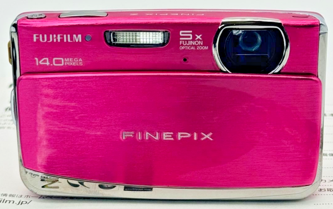 【動作品】FUJIFILM FinePix Z80 本体 Fujifilm FinePix Z80 Pink 12.0MP 5x Optical zoom Digital Camera