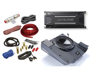 Alpine SBV-10-WRA KTA-30MW KIT4Alpine SBV-10-WRA 10-Inch Subwoofer for