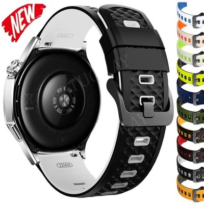 Für Huawei Watch GT 6 5 Pro GT4 3 2 2e Watch 5 4 46mm Smartwatch Silikon Armband