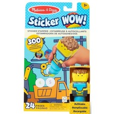 Melissa  Doug Sticker Wow   24-Page Activity Pad and Sticker Stamper