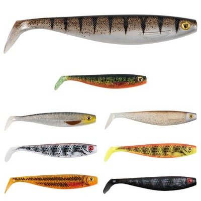 Fox Rage Pro Shad Natural Classic UV Soft plastic lure 14cm Artificial bait