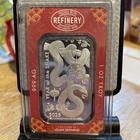 1 oz ASAHI 2025 Lunar Year of the Snake in Assay Card  .999 Silver Bar (LIMITED)