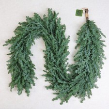 Norfolk Pine Garland   6FT Artificial Christmas Garland, Greenery Garland