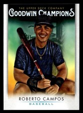 Roberto Campos 2021 Upper Deck Goodwin Champions #27 UD *118