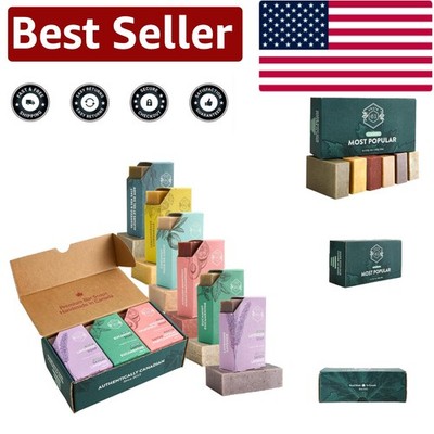 Eco-Friendly Plant-Based Soap with Essential Oils - Pack of 6 for Nourished Skin