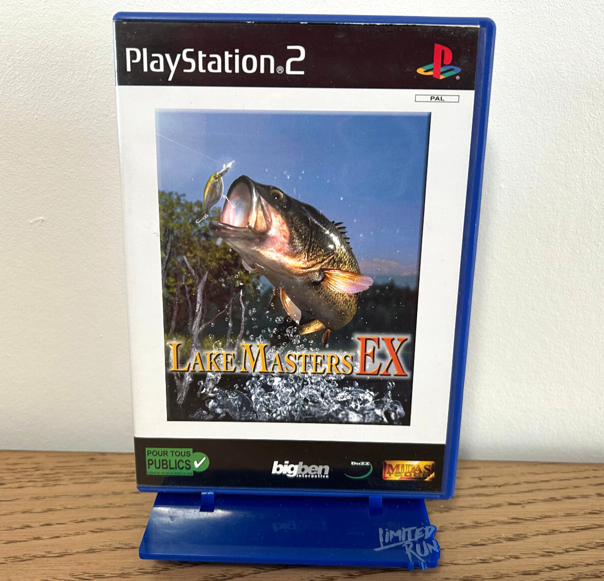 LAKE MASTERS EX - PS2 - PlayStation 2 - PAL FR - Complet