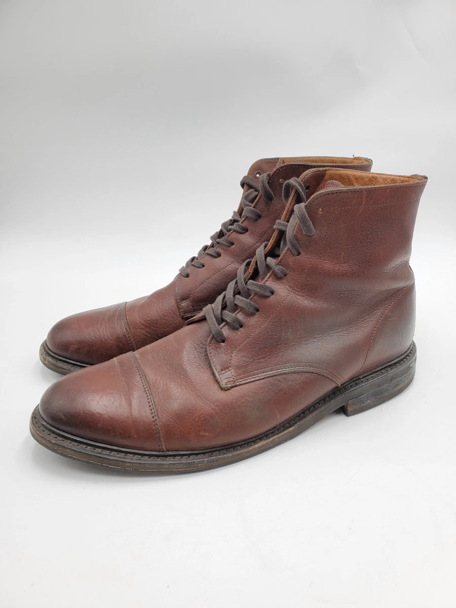Frye 150th Anniversary Limited Edition Leather Cap Toe Boots Mens 9.5 Distressed FRYE 150th Anniversary Limited Edition Logan Cap Toe Lace Up  main image 4