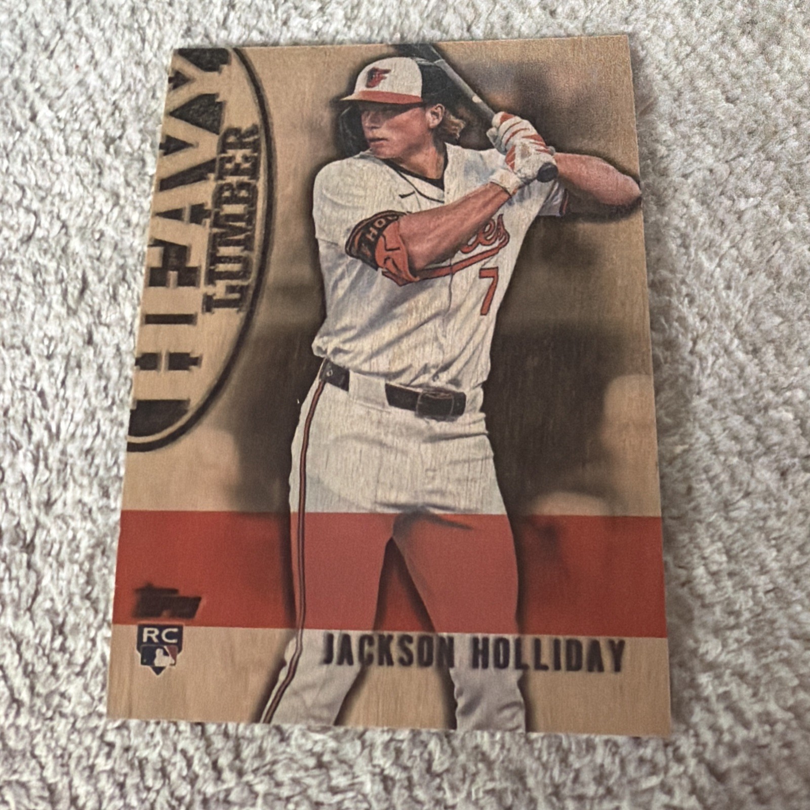 2024 Topps Update Series - Heavy Lumber Jackson Holliday #HL-51 (RC)