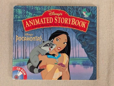 Disney Interactive Animated Storybook Pocahontas CD-ROM 1995 Vintage PC Software