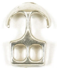 Anchor Clasp for Paracord Bracelets – Silver  - Durable Nautical Bracelet