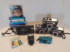 Lot Of 5 Vintage Cameras And Accessories Magimatic, Ff35