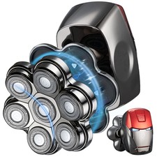 Head Shavers for Bald Men Upgraded Detachable Magnetic Head Shaver IPX7 Wate...