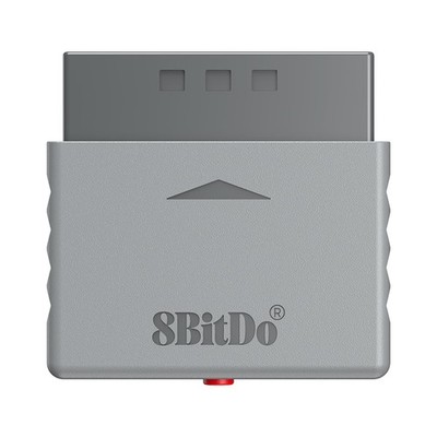 8Bitdo Retro Wireless Adapter Receiver for PS1 PS2 / Windows 10/11, Grey 