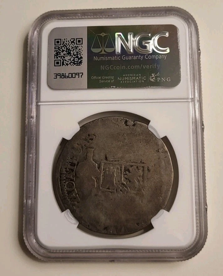 1812 Zacatecas 8 Reales Mexico - NGC AG3 - Image 4 of 4