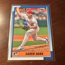 2025 Topps Series 2 1990 Topps 90B2-28 Caden Dana - Los Angeles Angels RC