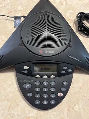 Polycom SoundStation2W Wireless Conf Phone w/ Base 2200-07880-160