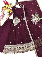 Presenting New Blooming Georgette Salwar Kameez With Dupatta For Wedding