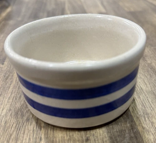 Roseville OH Small Striped Crock