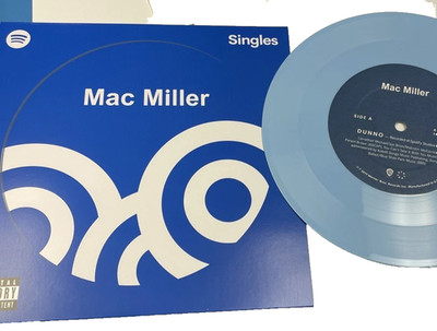 NEW Mac Miller Live Spotify Singles Baby Blue Vinyl Record 2019 NEVER PLAYED