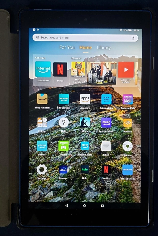 NEW Fire HD 10 Tablet Alexa 10.1" 1080p Full HD Display 32 GB Marine BLUE - Image 2 of 4
