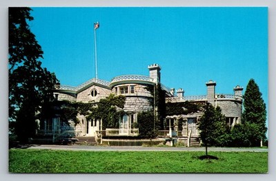 Gelston Castle Mohawk NY Photochrome Postcard by Dexter Press