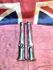 TRIUMPH PRE-UNIT PUSH ROD TUBES CHROME 5T 6T T100 T110 SPEED TWIN 70-1505 E1505