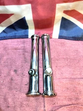 TRIUMPH PRE-UNIT PUSH ROD TUBES CHROME 5T 6T T100 T110 SPEED TWIN 70-1505 E1505