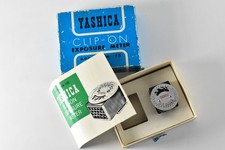 DISPLAY ONLY NOT WORKING BOXED YASHICA CLIP ON EXPSURE METER YEM-15 &, MANUAL