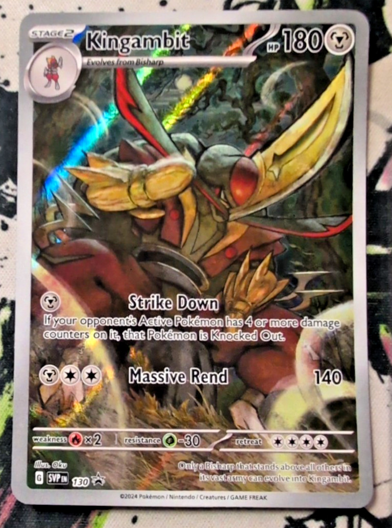 Kingambit SVP130 Pokemon Shrouded Fable
