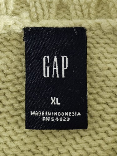 Gap Damenpullover salbeigrün Wolle Kaschmir Zopfmuster groß feminin weich Mädchen - Bild 2 von 9