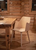 Stilvoller Holzstuhl FüR Esszimmer Und BüRo Im Modernen Design