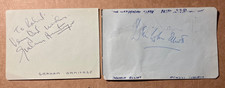 Graham Armitage Denholm Elliott+2 ZULU DAWN Genuine Authentic Signed Album Pages