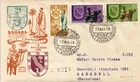 Spanish Sahara 1956 Edifil 130/32 Stamp Day really circulated (6114)