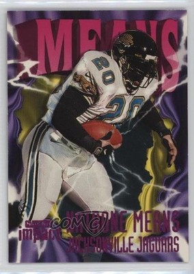 1997 Skybox Impact Rave 96/150 Natrone Means #169 0it