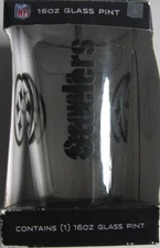 Pittsburgh Steelers NFL Boelter Game Day 16oz Pint Glass Pint Brand New In Box