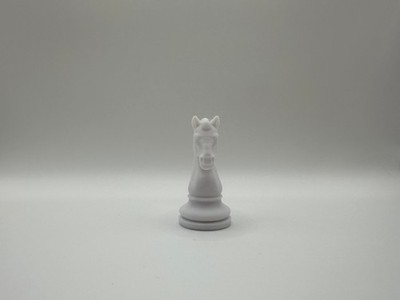 Schach Pferd Schlüsselanhänger (Springer) 3D Druck aus PLA   Geschenkidee für Sc