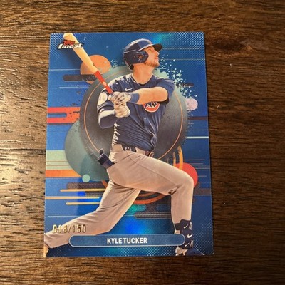 2025 Topps Finest - Uncommon Kyle Tucker #148 Blue Refractor /150 MLB Baseball