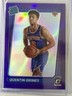 2021-22 Panini Donruss Optic Purple Prizms Quentin Grimes Rookie Parallel #166