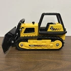 Tonka Trax 1980's Bulldozer Vintage Pressed Steel Toy Made In USA*used (01)