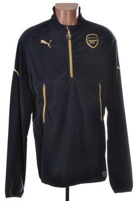 ARSENAL LONDON 2015/2016 FOOTBALL FLEECE TOP JERSEY PUMA SIZE XL ADULT