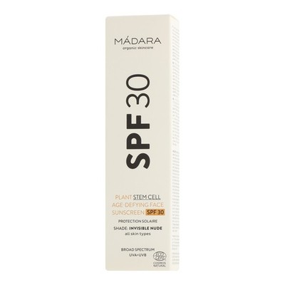 MÁDARA Sun - Plant Stem Cell Age-Def. Sunscreen SPF 30 Invisible Nude 40ml