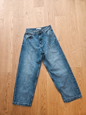 Bershka Baggy Jeans, 42, blau W27 | DE 42