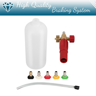 #ad 1 4quot; 5 Nozzle Tips Pressure Washer Heavy Duty Foam Cannon Professional Car Wash $18.99