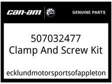 Can-Am OEM Part 507032477 Clamp And Screw Kit