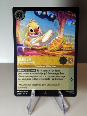 LORCANA FR - Chapter 11 21/204 Reuben - Rare FOIL Neu