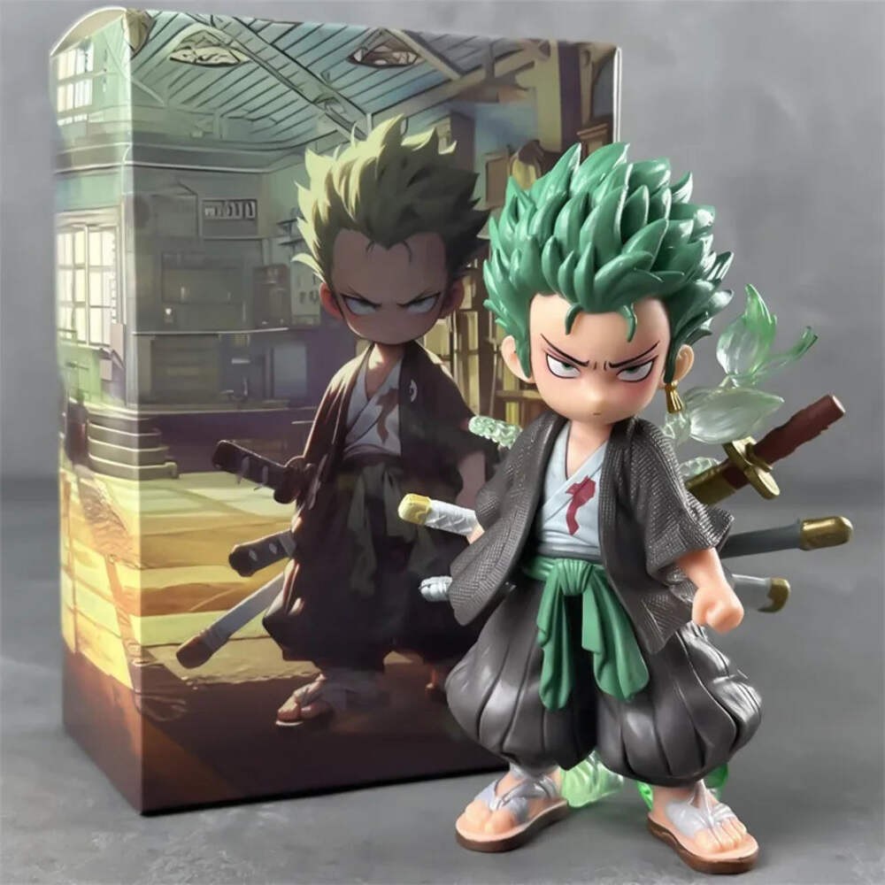 Zoro One Piece Figuras Roronoa Zoro Figuras de Acción PVC Anime Figura Modelo Coll